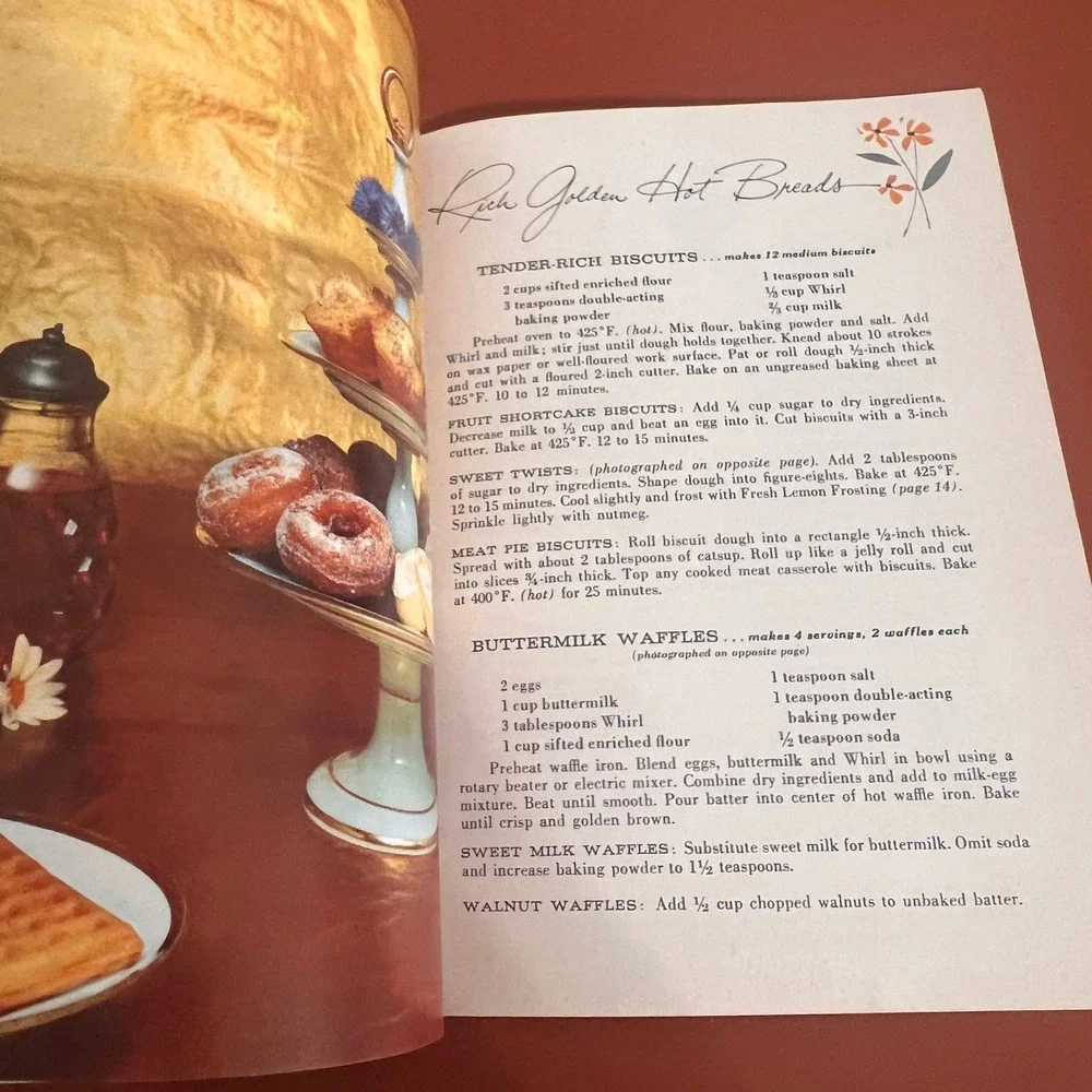Vintage Whirl Procter & Gamble‎ Recipe Booklet Finer Foods Liquid Shortening